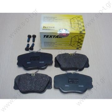 2358102 TEXTAR  ΤΑΚΑΚΙΑ ΕΜΠΡΟΣΘΙΑ SEAT CORDOBA, IBIZA IV, SKODA ROOMSTER   Σετ τακάκια, δισκόφρενα (ΚΩΔΙΚΟΙ OEM: 6q0698151c)   Eμπρόσθια Τακάκια Textar Για Ibiza FR,Polo 1.8GTI - 